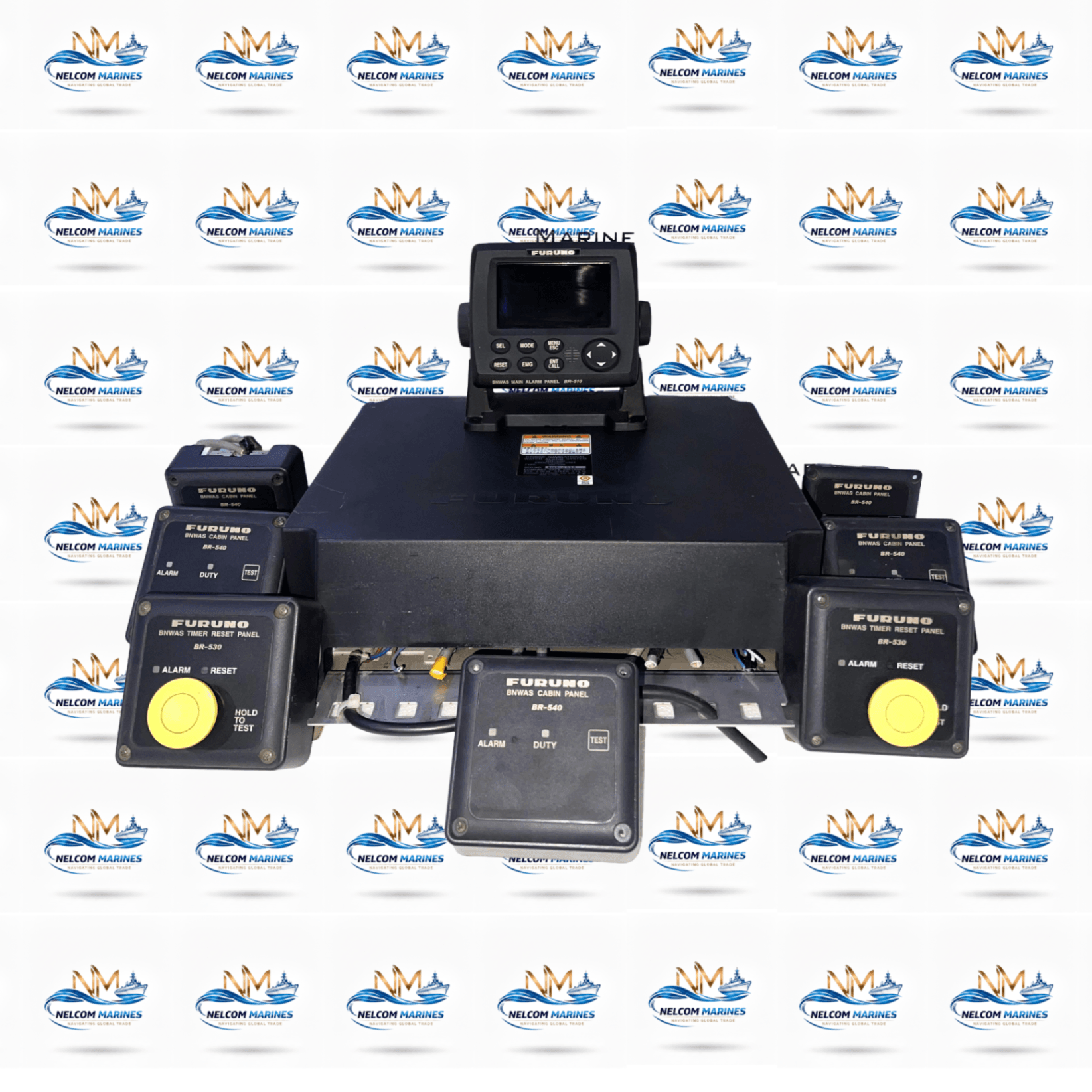 Used FURUNO BR-500 FURUNO BR-500 BNWAS SYSTEM  - MARINE NAVIGATION Alang Spare Parts Market - View 4